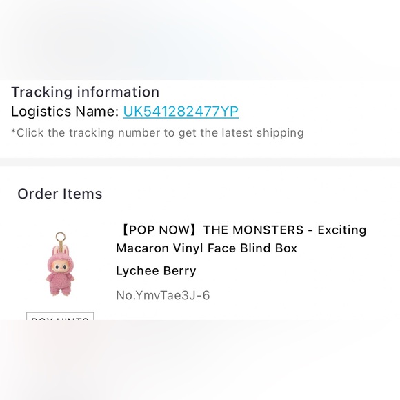 Authentic Exciting Macaron Labubu - Lychee Berry - Picture 3 of 3